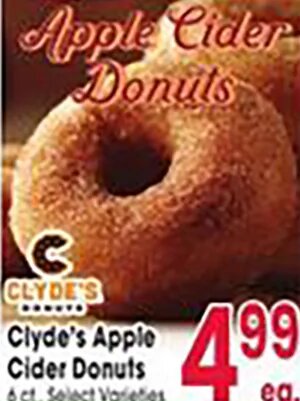 Clyde's Apple Cider Donuts