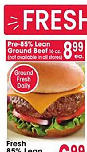 Ground Beef at Jewel-Osco