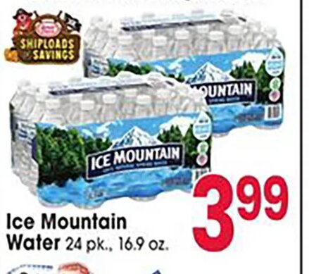 Ice Mountain Water