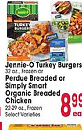 Jennie-O Turkey Burgers at Jewel-Osco