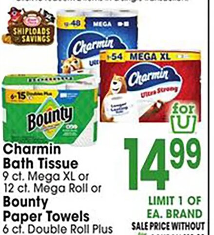 Charmin/Bounty at Jewel-Osco