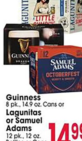 Guinness/Lagunitas/Samuel Adams