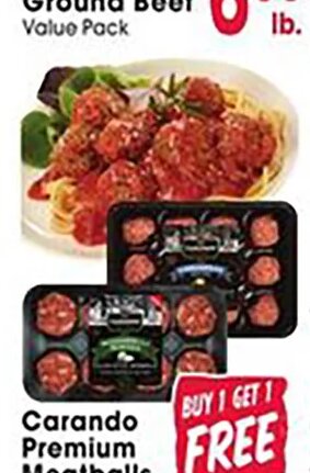 Carando Premium Meatballs