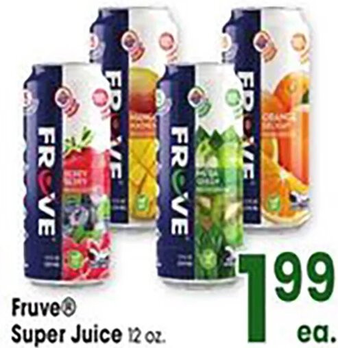 Fruve Super Juice at Jewel-Osco