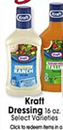 Kraft Dressing at Jewel-Osco