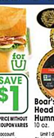 Boar's Head Hummus