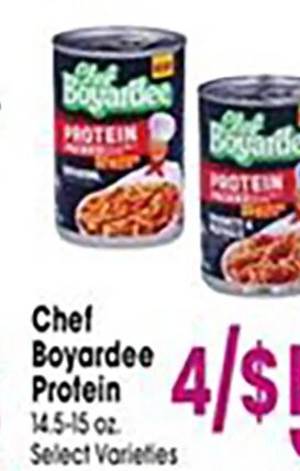 Chef Boyardee Protein