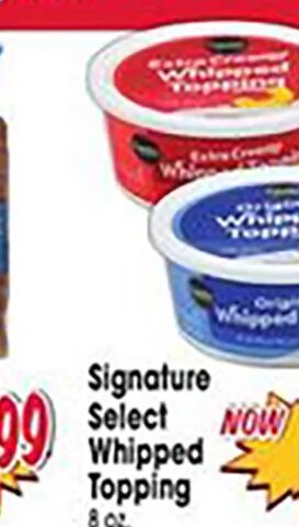 Signature Select Whipped Topping