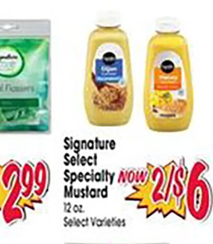 Signature Select Specialty Mustard
