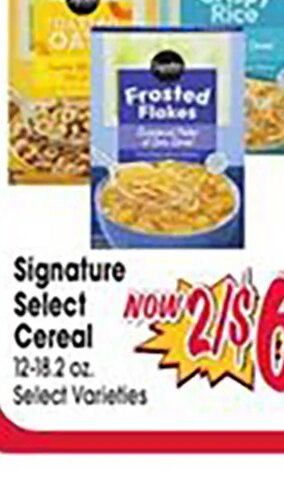 Signature Select Cereal at Jewel-Osco