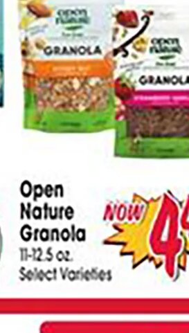 Open Nature Granola