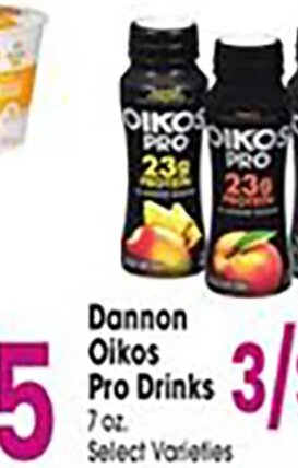 Dannon Oikos Pro Drinks
