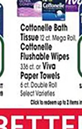 Cottonelle Bath Tissue at Jewel-Osco