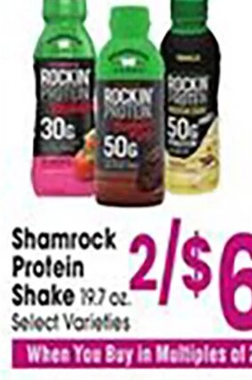 Shamrock Protein Shake