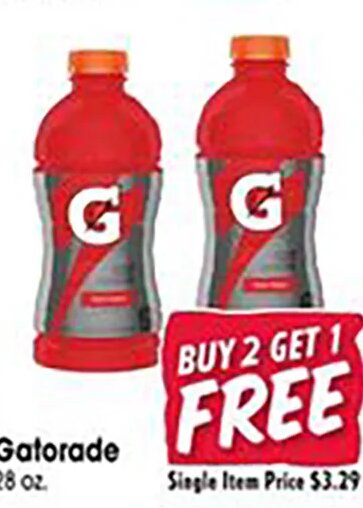 Gatorade at Jewel-Osco