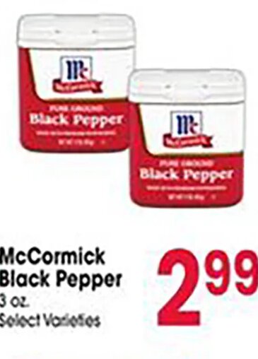 McCormick Black Pepper