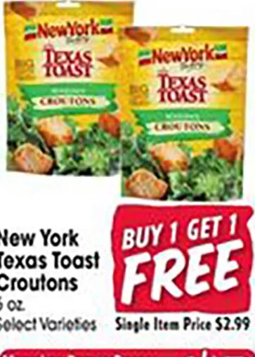 New York Texas Toast Croutons