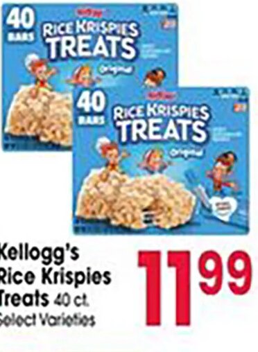 Kellogg's Rice Krispies Treats at Jewel-Osco