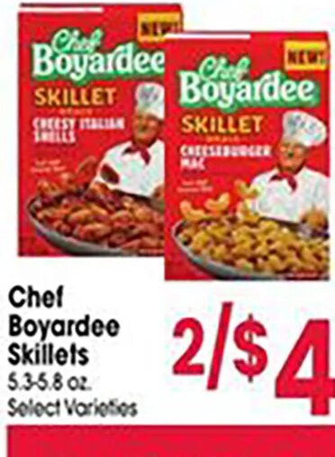 Chef Boyardee Skillets