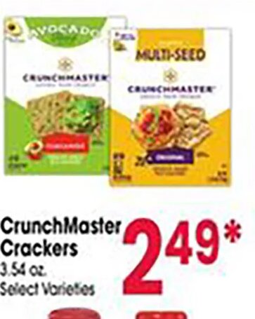 CrunchMaster Crackers at Jewel-Osco
