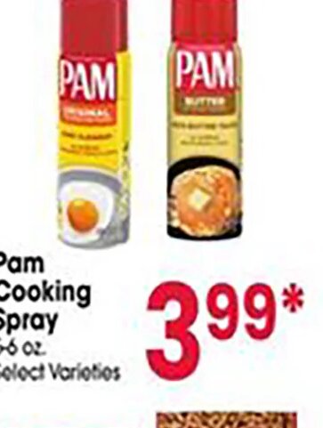 Pam Cooking Spray