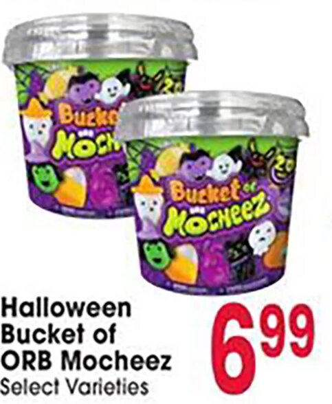 Halloween Bucket of ORB Mocheez
