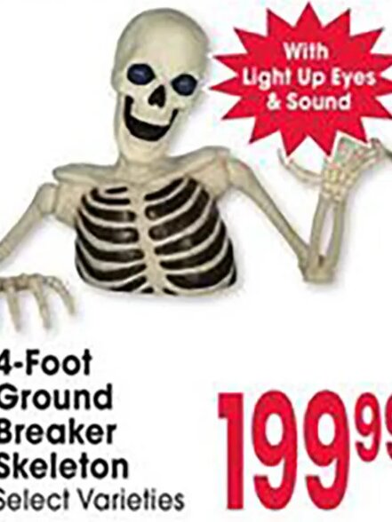4-Foot Ground Breaker Skeleton