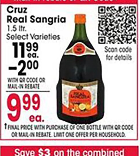 Cruz Real Sangria