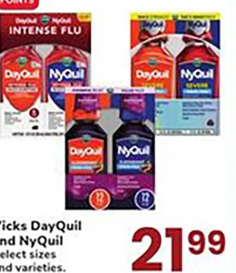 Vicks DayQuil and NyQuil