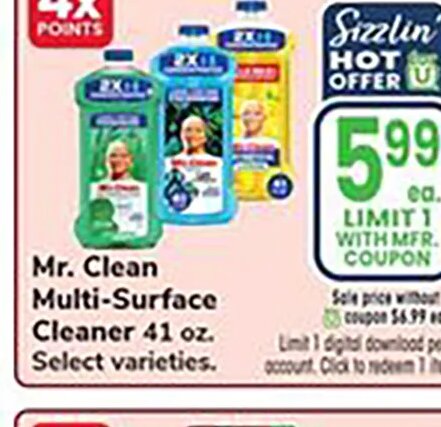 Mr. Clean Multi-Surface Cleaner