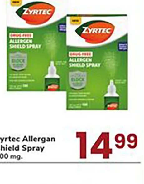 Zyrtec Allergen Shield Spray