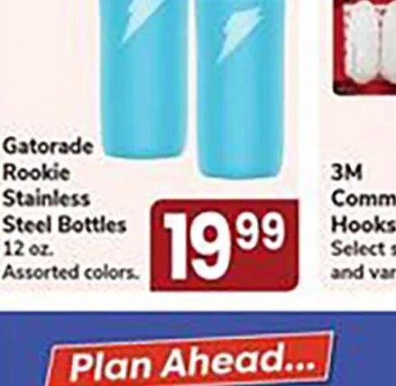 Gatorade Rookie Stainless Steel Bottles at Jewel-Osco