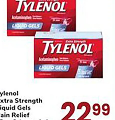 Tylenol Extra Strength Liquid Gels
