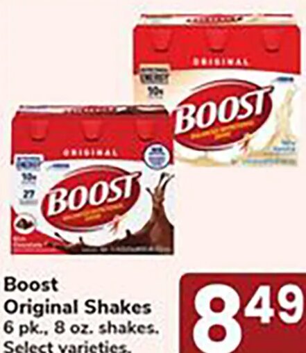 Boost Original Shakes