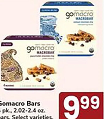 Gomacro Bars