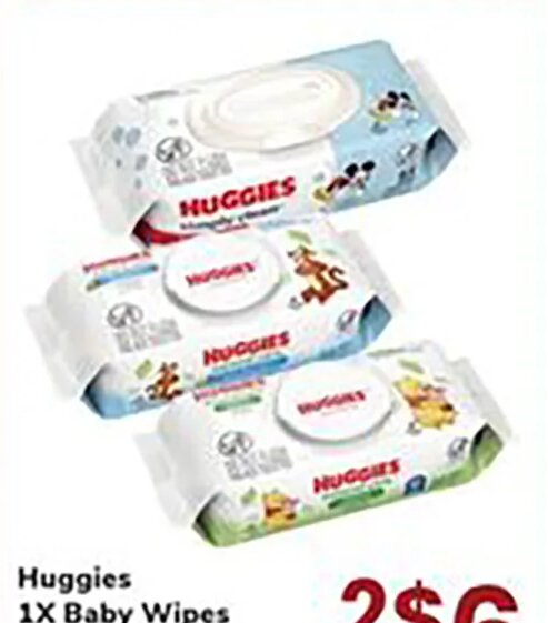 Huggies 1X Baby Wipes at Jewel-Osco