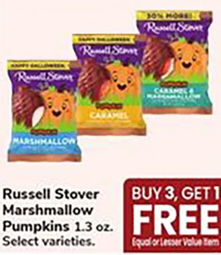 Russell Stover Marshmallow Pumpkins