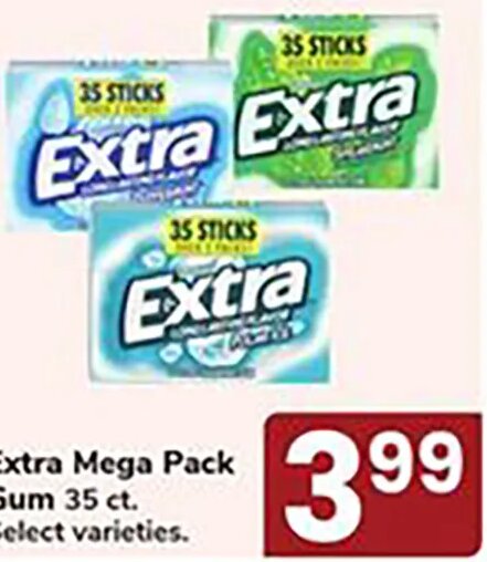 Extra Mega Pack Gum