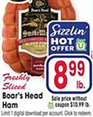Boar's Head Ham at Jewel-Osco