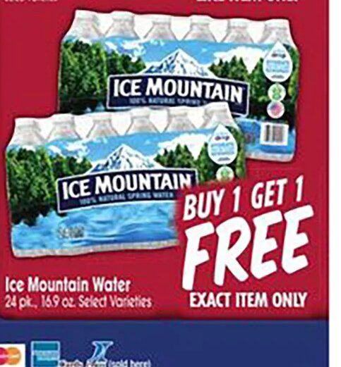 Ice Mountain Water