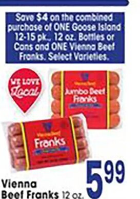Vienna Beef Franks