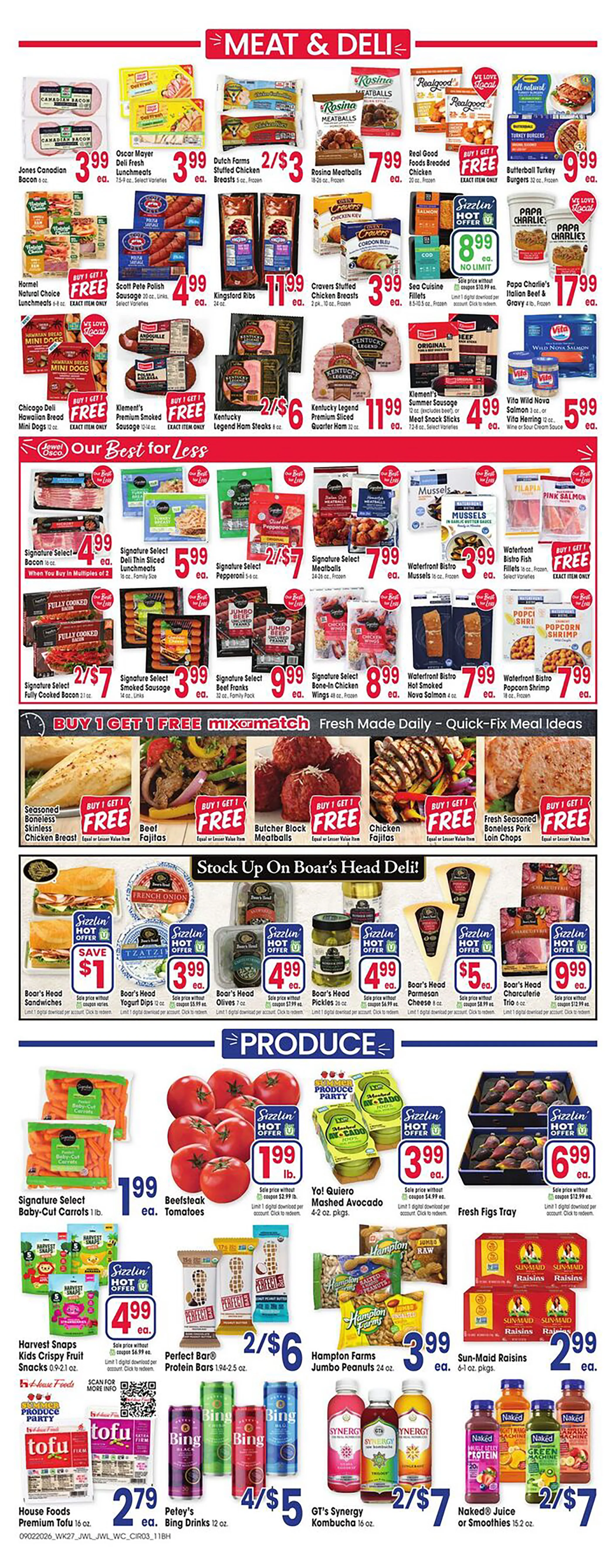 Jewel-Osco Weekly Ad Page 3