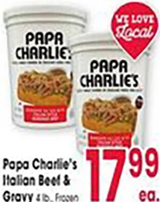 Papa Charlie's Italian Beef & Gravy