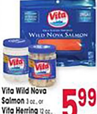 Vita Wild Nova Salmon at Jewel-Osco