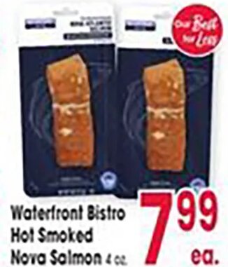 Waterfront Bistro Hot Smoked Nova Salmon at Jewel-Osco