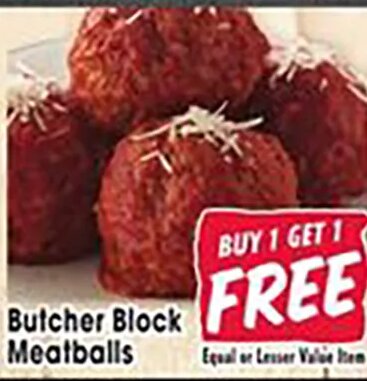 Butcher Block Meatballs