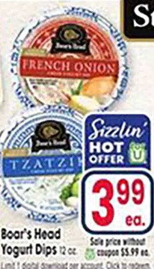 Boar's Head Yogurt Dips at Jewel-Osco