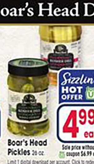 Boar's Head Pickles