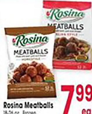 Rosina Meatballs