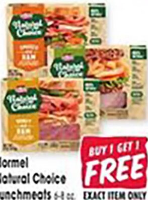Hormel Natural Choice Lunchmeats